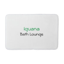 Stylish Iguana Bath Lounge Bath Mat