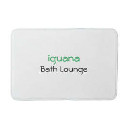 Stylish Iguana Bath Lounge Bath Mat