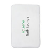 Stylish Iguana Bath Lounge Bath Mat (Voorkant Verticaal)
