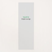 Stylish Iguana Yoga Lounge Fitness Mat (Voorkant)