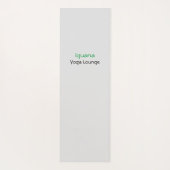 Stylish Iguana Yoga Lounge Fitness Mat (Achterkant)