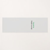 Stylish Iguana Yoga Lounge Fitness Mat (Voorkant (horizontaal))