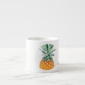 Stylish Inhale Bleek Pineapple Espresso Coffee Mok (Voorkant)