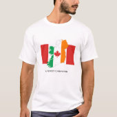 Stylish Irish Canadian T-shirt (Voorkant)