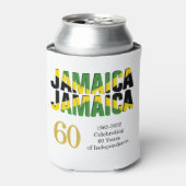Stylish JAMAICA 60th Jubileum Independence Blikjeskoeler (Blikje Voorkant)