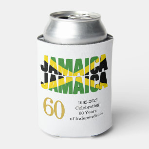 Stylish JAMAICA 60th Jubileum Independence Blikjeskoeler