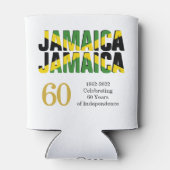 Stylish JAMAICA 60th Jubileum Independence Blikjeskoeler (Achterkant)