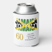 Stylish JAMAICA 60th Jubileum Independence Blikjeskoeler (Blikje Achterkant)