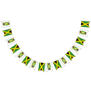Stylish JAMAICA Bunting Flags Vlaggetjes