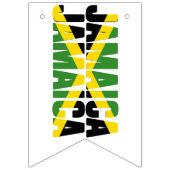 Stylish JAMAICA Bunting Flags Vlaggetjes (Eerste vlag)