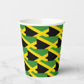 Stylish Jamaica Flag Papieren Bekers (Links)