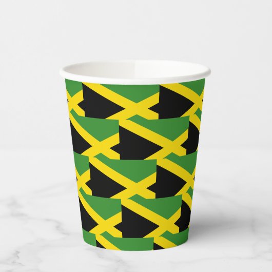 Stylish Jamaica Flag Papieren Bekers (Links)