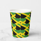 Stylish Jamaica Flag Papieren Bekers (Rechts)