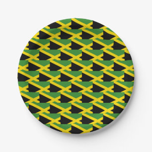 Stylish Jamaica Flag Papieren Bordje