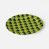 Stylish Jamaica Flag Papieren Bordje (Gekanteld)