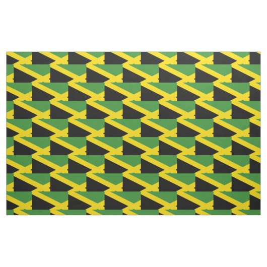 Stylish JAMAICA Flag Stof (Fat Quarter)