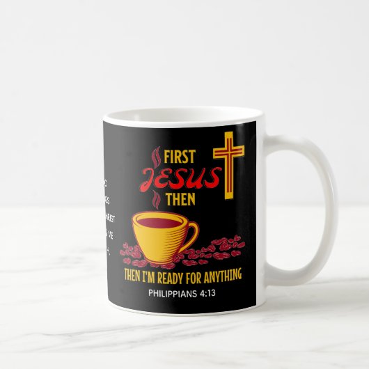 Stylish Jesus Coffee Lover Koffiemok (Rechts)