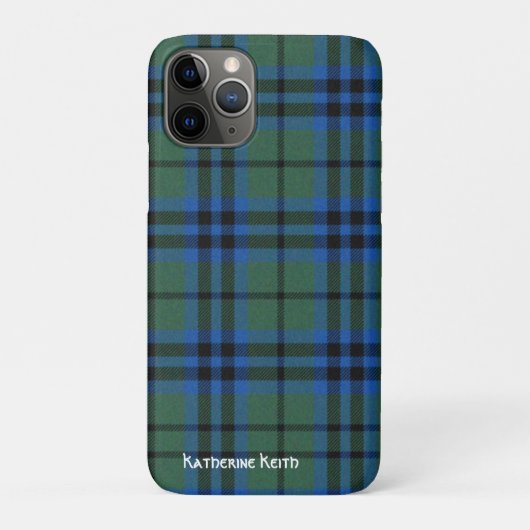 Stylish Keith Tartan Pset iPhone 5 Hoesje (Achterkant)