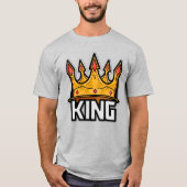 Stylish King Crown T-Shirt (Voorkant)