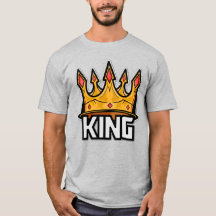 Stylish King Crown T-Shirt