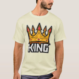 Stylish King Crown T-Shirt