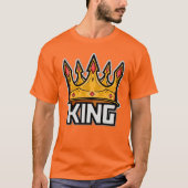Stylish King Crown T-Shirt (Voorkant)