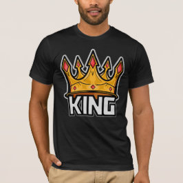 Stylish King Crown T-Shirt