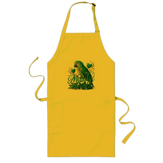 Stylish Kitchen Apron-Perfect for Cook Lang Schort (Voorkant)