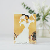 Stylish Lady Briefkaart (Staand voorkant)