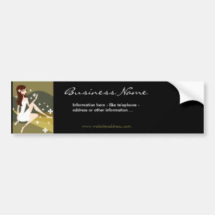 Stylish Lady Bumpersticker