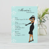 Stylish Lady Kaart (Staand voorkant)