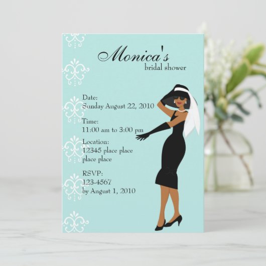 Stylish Lady Kaart (Staand voorkant)