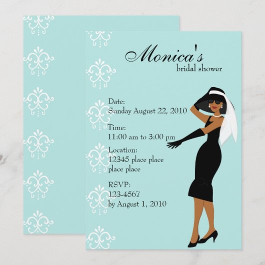 Stylish Lady Kaart (Voorkant / Achterkant)