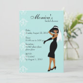 Stylish Lady Kaart (Staand voorkant)