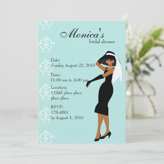 Stylish Lady Kaart (Staand voorkant)