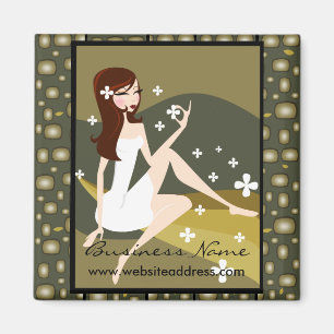 Stylish Lady  Magnet