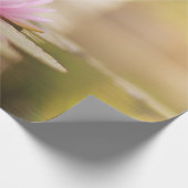 Stylish Lotus Flower Landscape, Zen Cadeaupapier (Hoek)