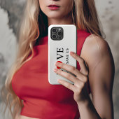 Stylish Love zal ons slogan redden iPhone Hoesje