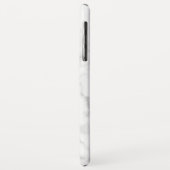Stylish Marble Monogram Initiaal Dog Pet Foto Case-Mate iPhone Case (Achterkant/links)