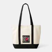 Stylish Minimalist Ignorance is Learned Canvas Tote Bag (Achterkant)