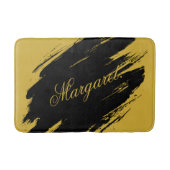 Stylish Modern Bath Mat with Your Custom Name Prin (Voorkant)