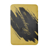 Stylish Modern Bath Mat with Your Custom Name Prin (Voorkant Verticaal)