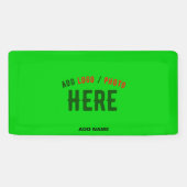 STYLISH MODERN CUSTOM LIME GREEN VERIFIED BRANDED SPANDOEK (Horizontaal)