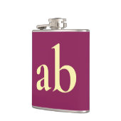  STYLISH MODERN CUSTOM NAME WINE BEIGE  WEDDING HEUPFLES (Links)