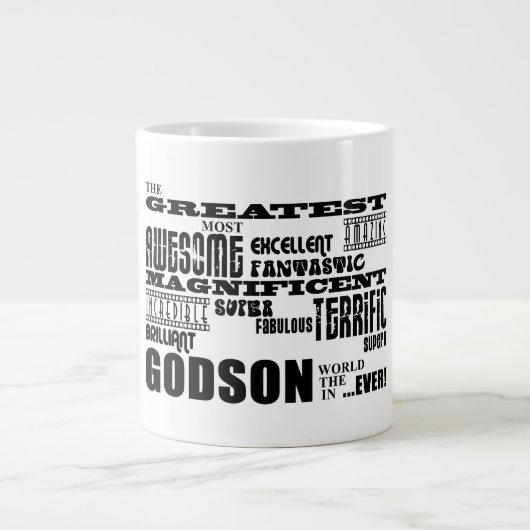 Stylish Modern & Fun Godsons : Greatest Godson Grote Koffiekop (Voorkant)