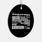 Stylish Modern & Fun Godsons : Greatest Godson Keramisch Ornament (Rechts)