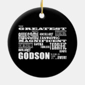 Stylish Modern & Fun Godsons : Greatest Godson Keramisch Ornament (Achterkant)