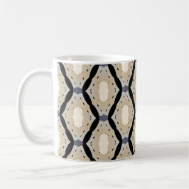 Stylish modern geometric coffee mug koffiemok