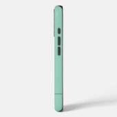Stylish Modern Mint Green Personalized Name Case-Mate iPhone Case (Achterkant / Links)