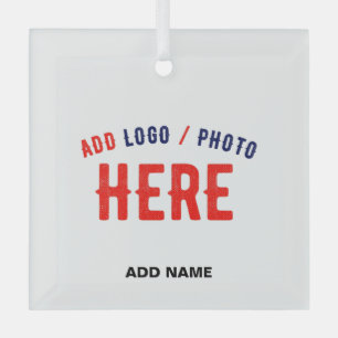 STYLISH MODERN WHITE VERIFIEERDE BRAND GLAS ORNAMENT